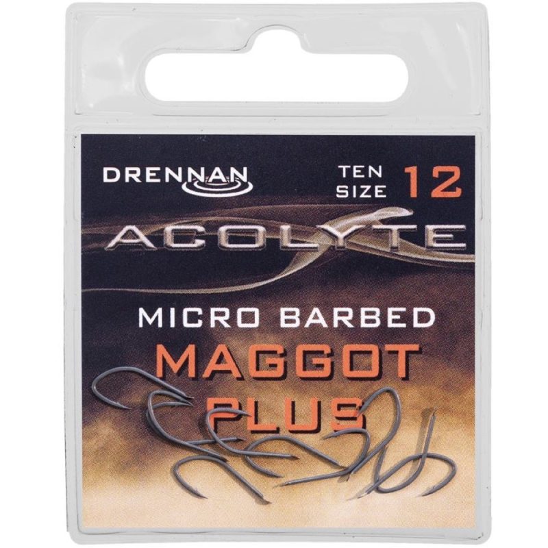 Drennan Acolyte Micro Barbed Maggot Plus Size 12