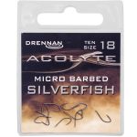 Drennan Acolyte Micro Barbed Silverfish Hooks Size 18