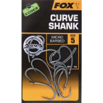 Fox Edges Curve Shank Carp Fishing Hooks Size 5