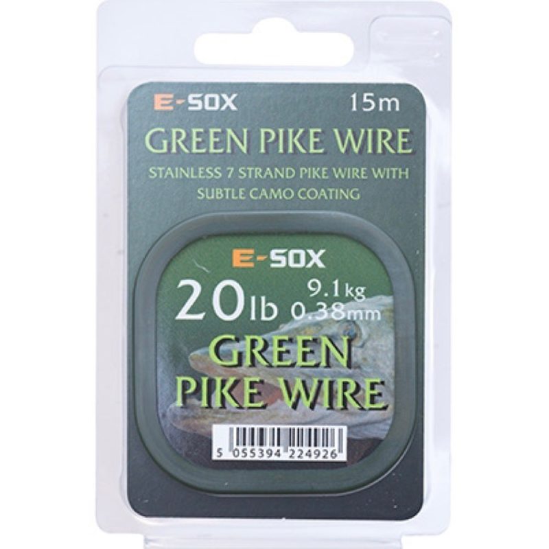 Drennan E-Sox Green Pike Fishing Wire
