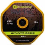 Ridgemonkey Stiff Coated Hooklink 25lb Camo - Single Item (RMT030)