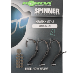 Korda Spinner Barbless Size 4