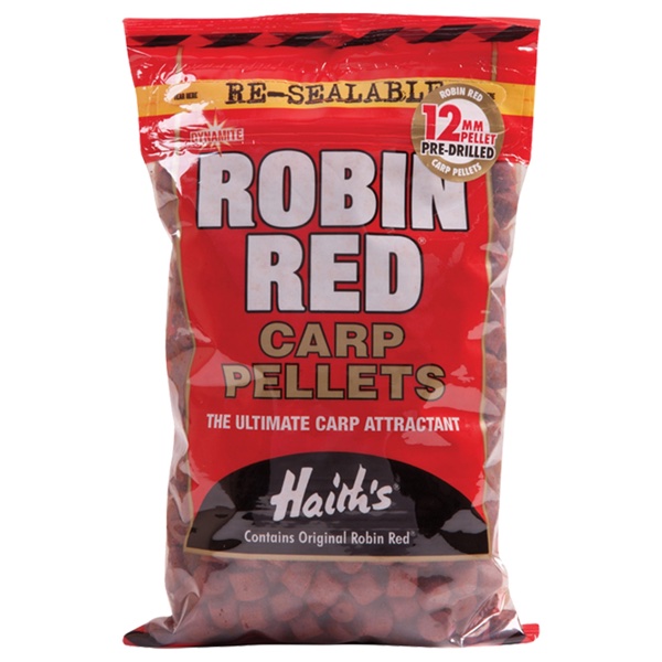 Dynamite Robin Red Pre-drilled Pellets 12mm