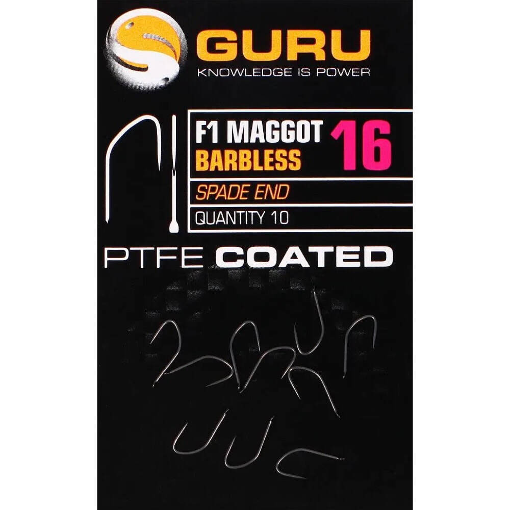 Guru F1 Maggot Barbless