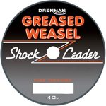 Drennan Greased Weasel Shock Leader Flouro Orange