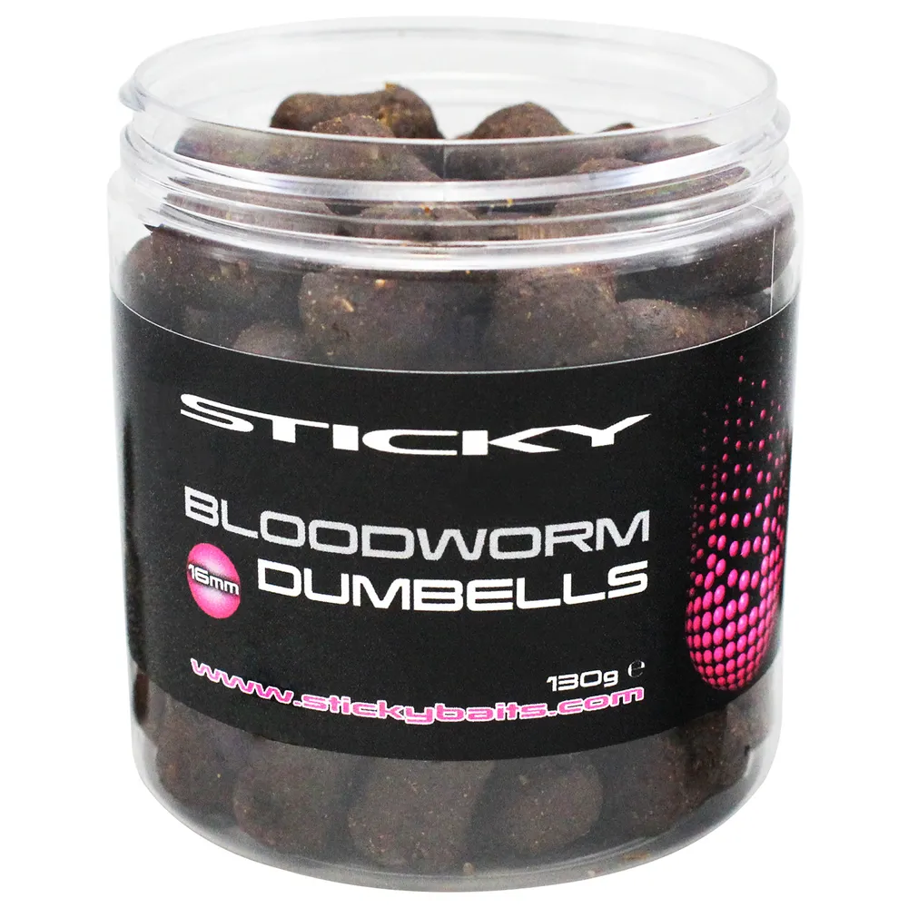 Sticky Bloodworm Dumbells