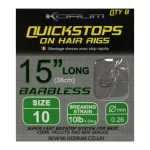Korum 15in Quickstop Hair
