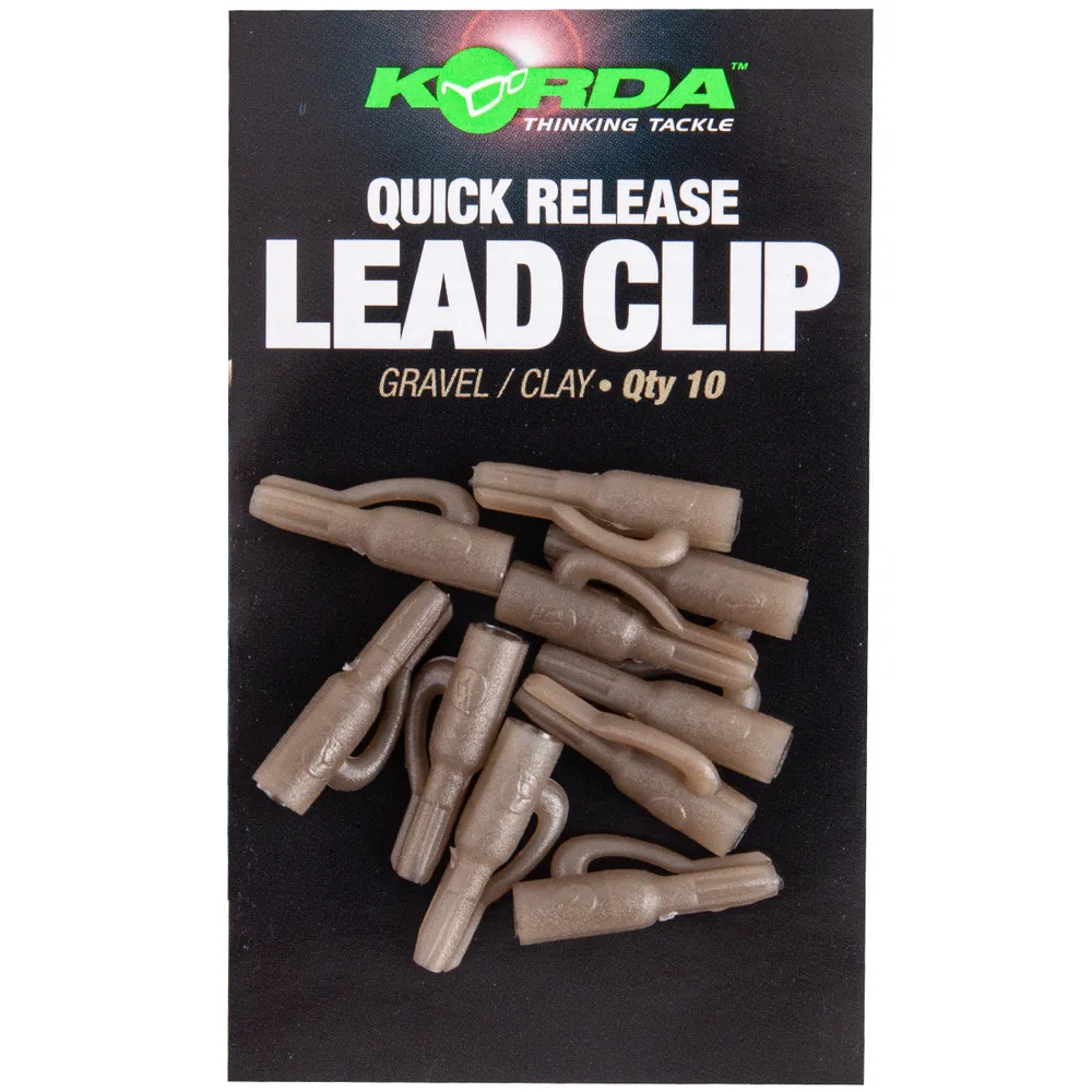 Korda Quick Release Clip Gravel Clay