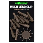 Korda Multi Lead Clip Gravel Clay