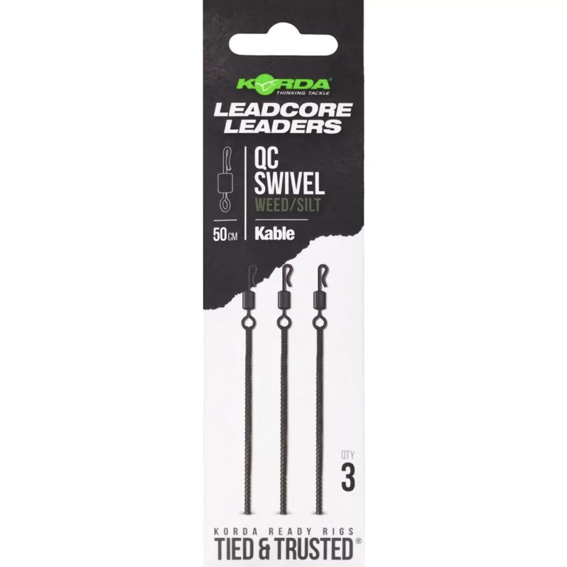 Korda QC Leadcore Leader Weed